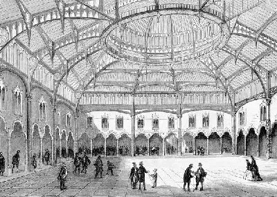Плакат Здание с арками (Building with arches) №7