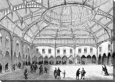 Постер Здание с арками (Building with arches) №7