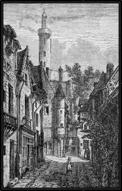 Картина Старинная улочка (Old streets) №4