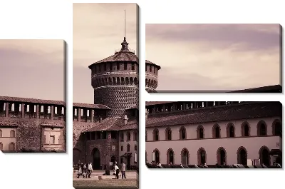 Модульная картина Крепость (Fortress) №5