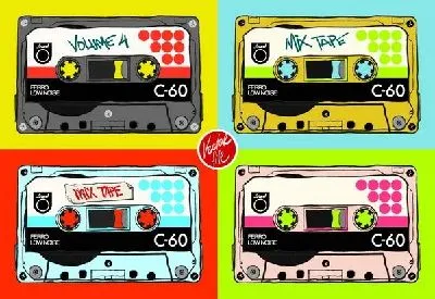 Плакат Кассеты (cassettes) №2