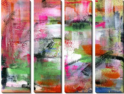 Модульная картина Абстрактная композиция (abstract composition) №4