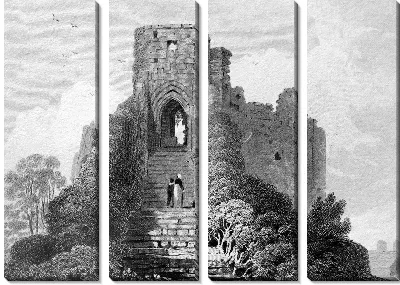 Модульная картина Руины крепости (Castle ruins)