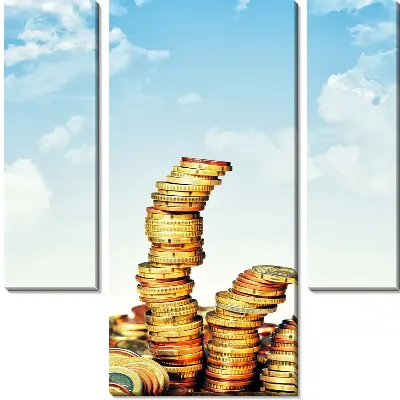 Модульная картина Монеты (Coins)