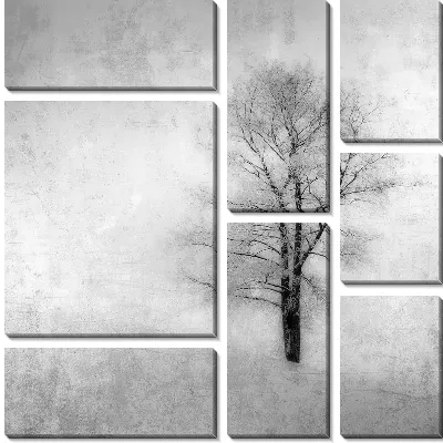Модульная картина Дерево осенью (Tree)