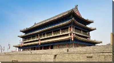 Постер Здание в Китае (Building in China) №2
