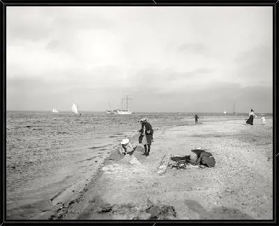 Картина Дети на пляже (Children on the beach) №2