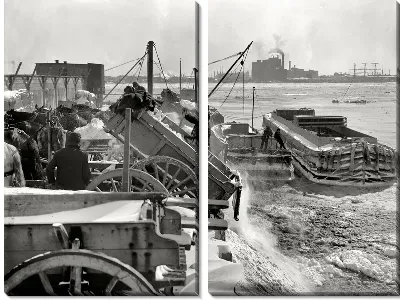 Модульная картина Порт (Port) №19