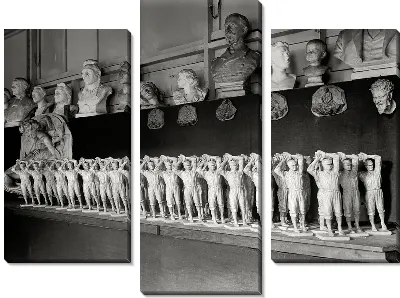 Модульная картина Скульптуры (Sculptures)