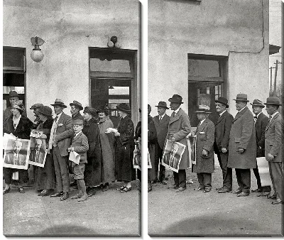 Модульная картина На выборах (In elections)