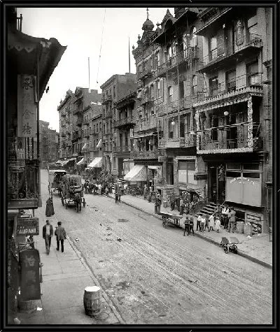 Картина Китайский квартал (Chinatown)