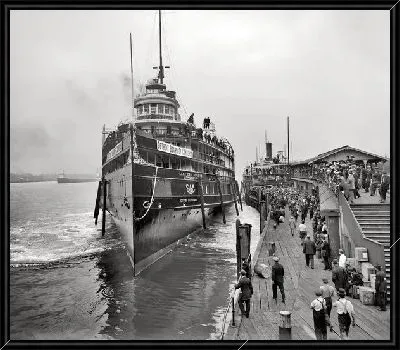 Картина Пароход (Steamer) №20