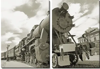 Модульная картина Поезд (Train) №19