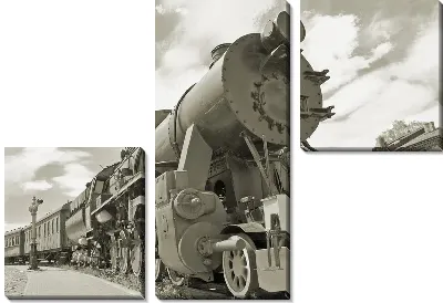 Модульная картина Поезд (Train) №19