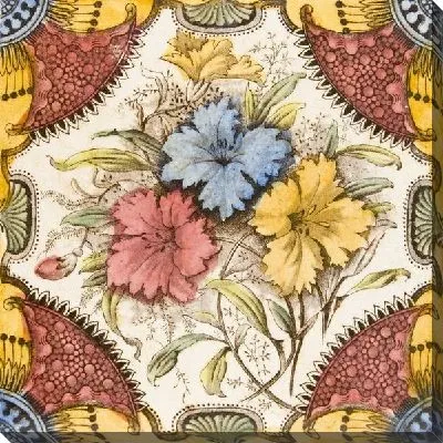 Картина маслом Цветы в пастельных тонах (Flowers in pastel colors)