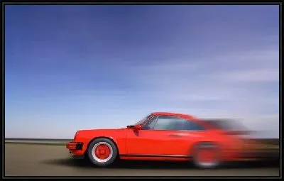Картина Красный автомобиль (Red car)