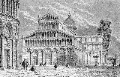 Плакат Пиза (Pisa)