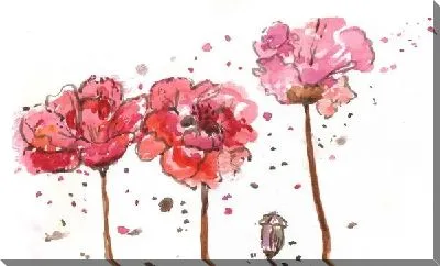 Картина маслом Маки (Poppies) №43