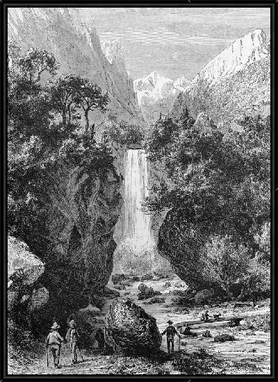 Картина Водопад (Waterfall) №12