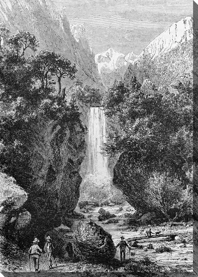 Постер Водопад (Waterfall) №12