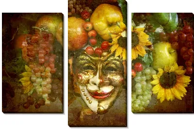 Модульная картина Маска (Mask) №3
