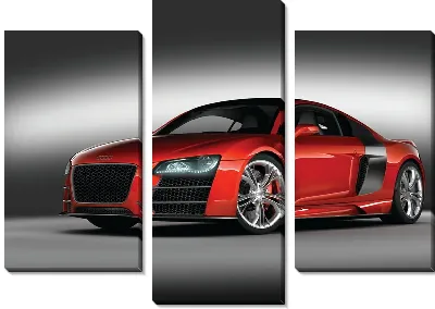 Красная ауди (Audi)