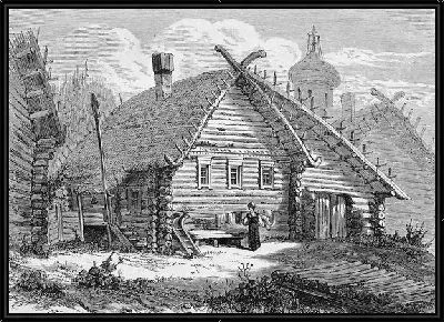 Картина Деревня (Village) №14