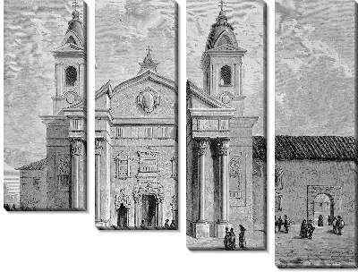 Модульная картина Собор (Cathedral) №14