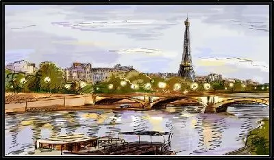 Картина Париж (Paris) №23