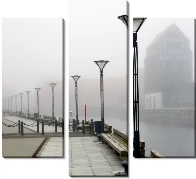 Модульная картина Набережная (Embankment) №10