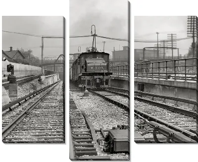 Модульная картина Железная дорога (Railroad) №18