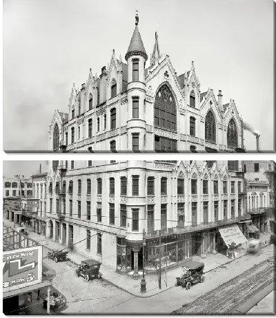 Модульная картина Старый город (Old town) №7