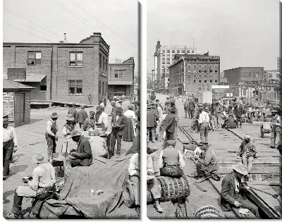 Модульная картина Обед (Lunch)