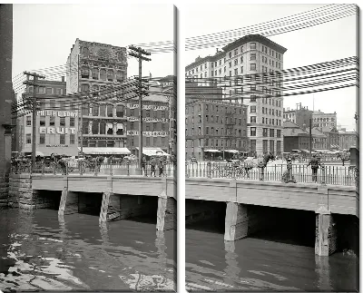 Модульная картина Мост (Bridge) №51