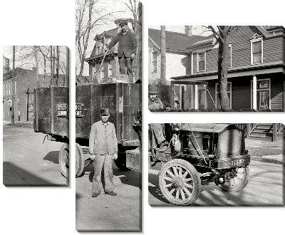 Модульная картина Ретро автомобиль (Retro car) №46