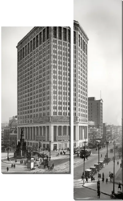 Модульная картина Здание в Детройте (Building in Detroit)