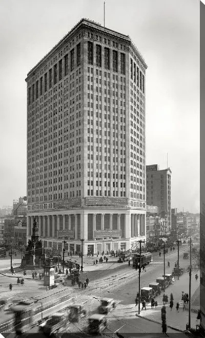 Постер Здание в Детройте (Building in Detroit)