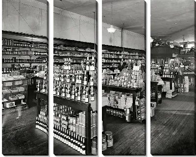 Модульная картина Магазин (Shop) №12