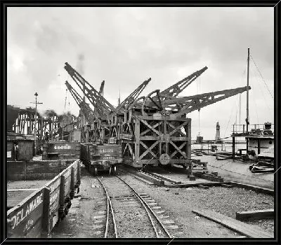Картина Вагоны на железной дороге (Wagons on the railway)