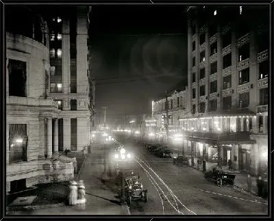 Картина Улица ночью (Street at night)
