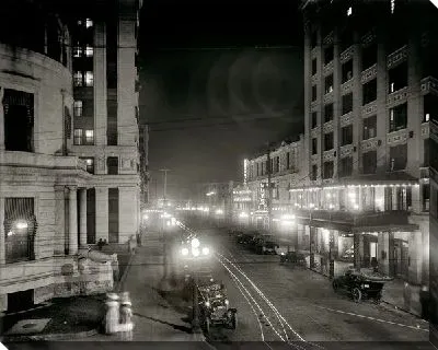 Постер Улица ночью (Street at night)