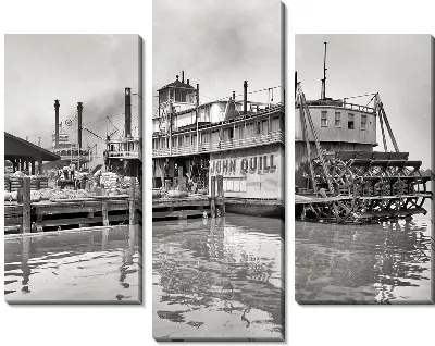 Модульная картина Пароход (Steamer) №21