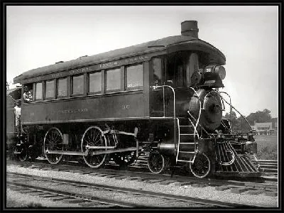 Картина Паровоз (locomotive) №6