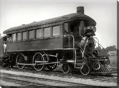 Постер Паровоз (locomotive) №6