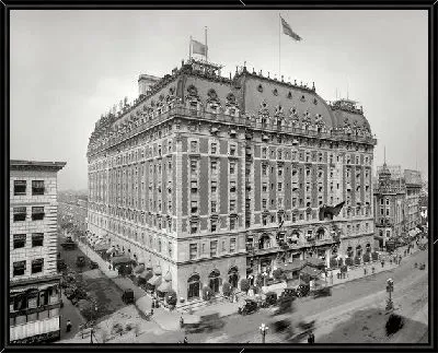 Картина Отель Астория в Нью-Йорке (Astoria Hotel in New York)