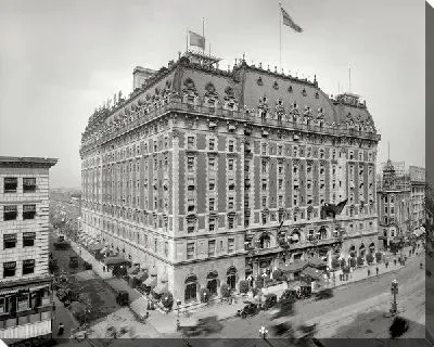 Постер Отель Астория в Нью-Йорке (Astoria Hotel in New York)