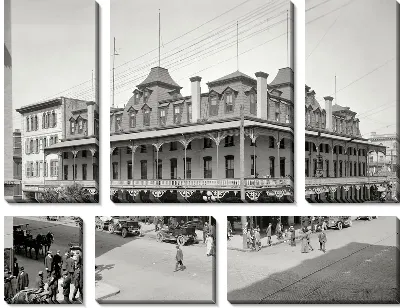 Модульная картина Старинное здание (Old building) №3