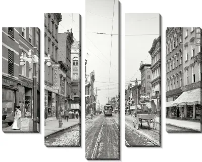 Модульная картина Улица в Нью-Йорке (Street in New York City) №2