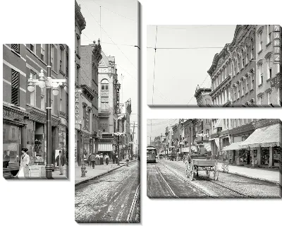 Модульная картина Улица в Нью-Йорке (Street in New York City) №2