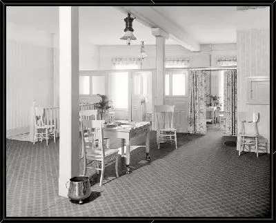 Картина Комната в белых тонах (Room in white)